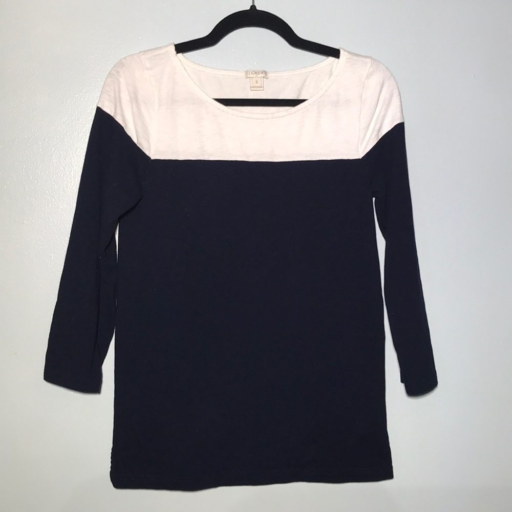 Women’s J. Crew 3/4 sleeve top. Size Small